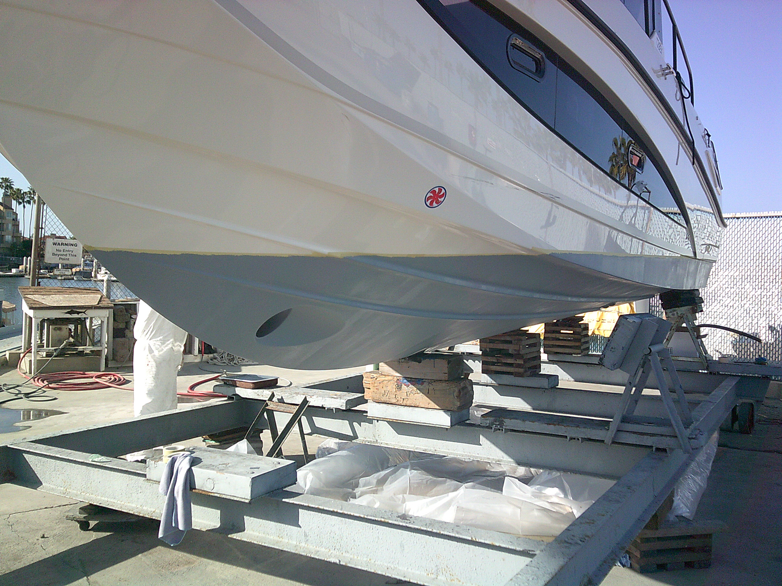 Bottom Painting — Sunset Aquatic Shipyard